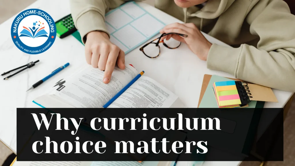 why curriculum choice matters